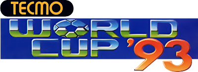 Tecmo World Cup 93 logo for Sega Master System